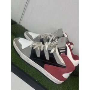 ADIDAS Mens Red/White High Tops Size 10